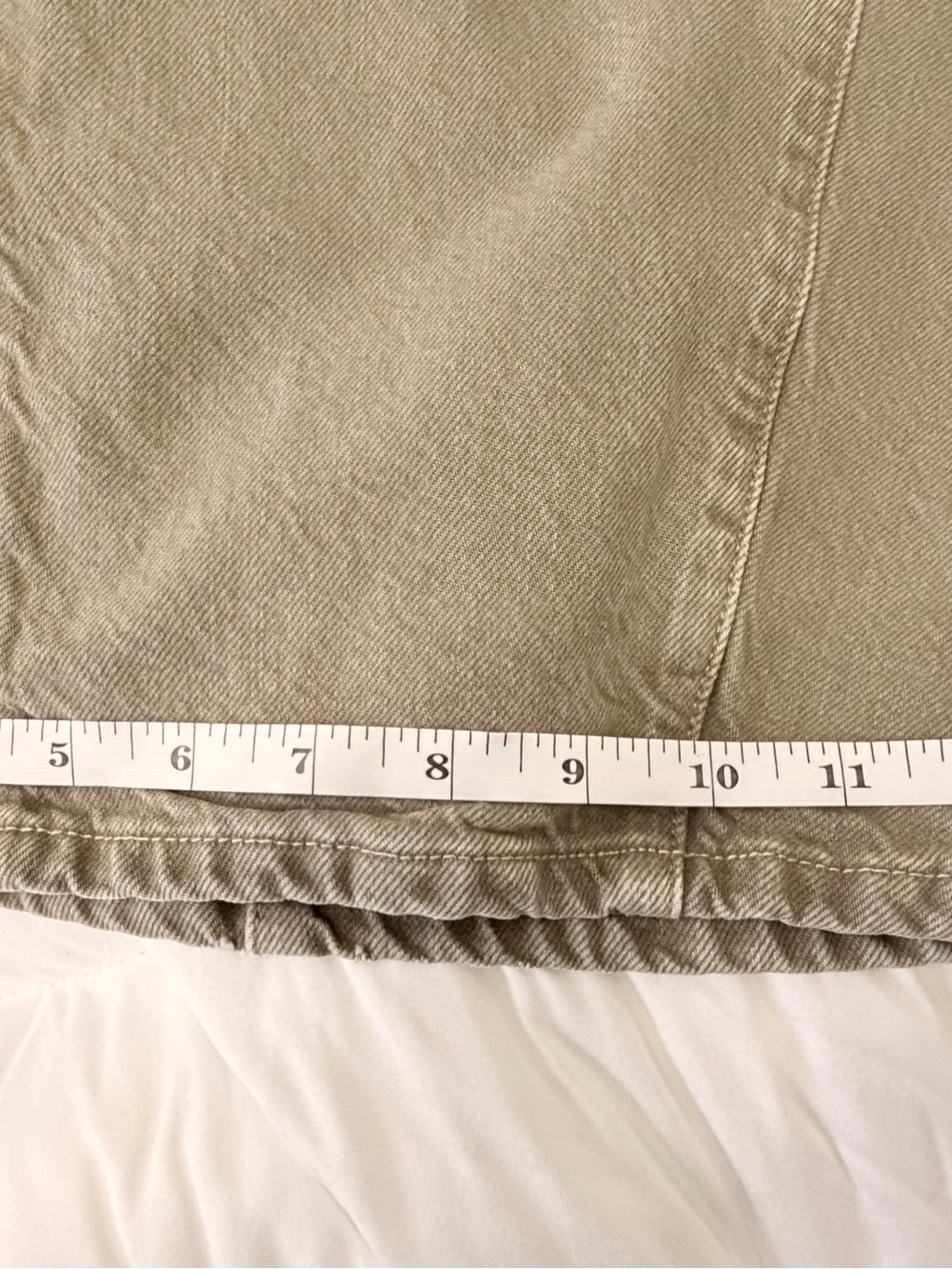 Free People We The Free Eden High Slouchy Wide Leg Jeans Taupe Brown Size 29 - Picture 10 of 13